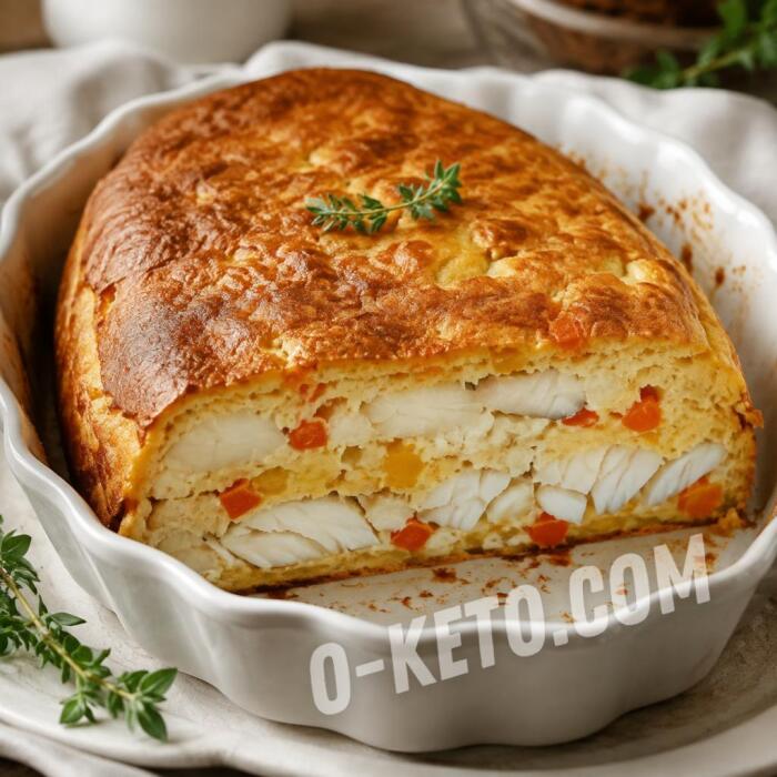 Fish Soufflé with Bell Pepper Fish Soufflé with Bell Pepper