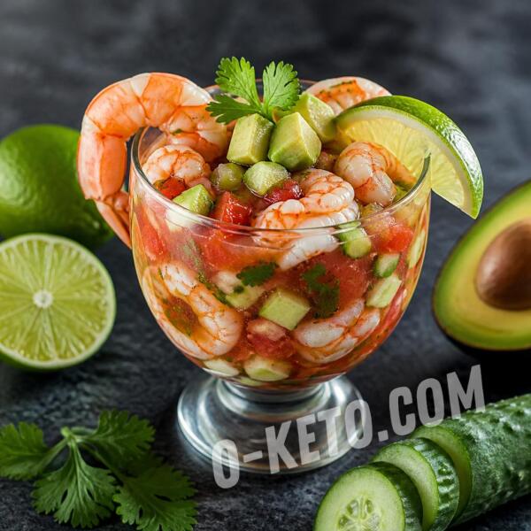 Keto recipes: Mexican Shrimp Cocktail