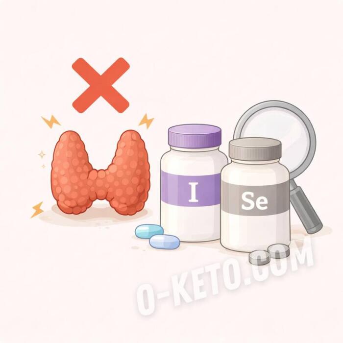 Why thyroid problems are rarely related to iodine or selenium.