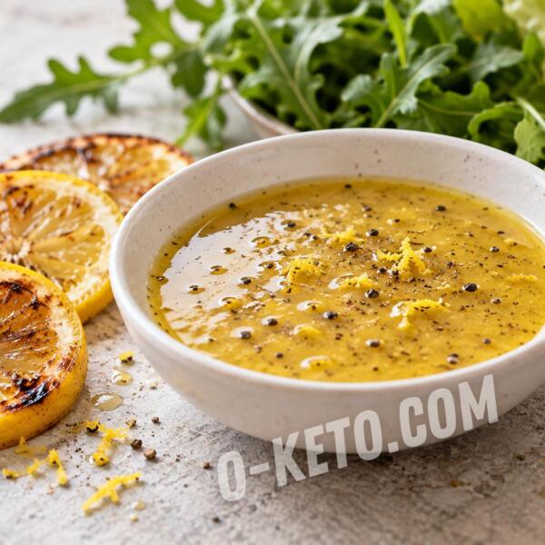 Rețete keto: Dressing pentru salată cu lămâie rumenită
