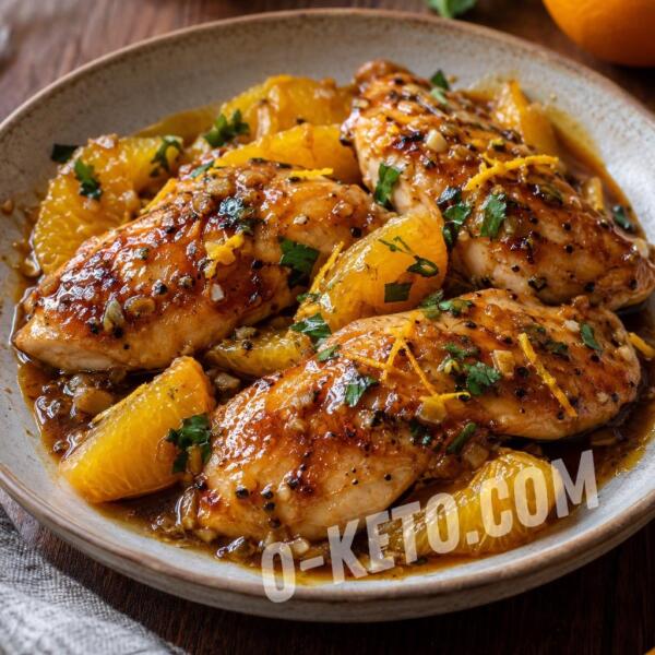 Keto recipes: Chicken in Sweet Orange Soy Sauce Keto recipes: Chicken in Sweet Orange Soy Sauce