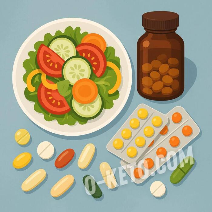 Why can any vitamins and minerals be taken together?