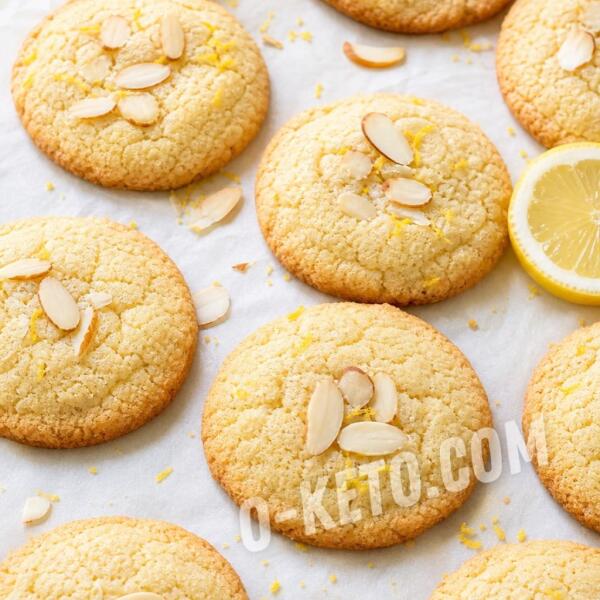 Rețete keto: Biscuiți cu lămâie și făină de migdale