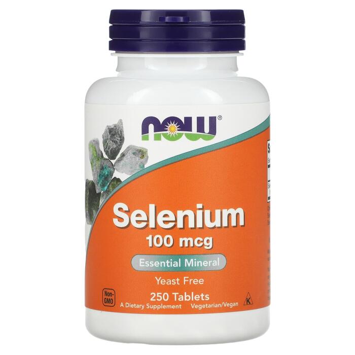 NOW Foods, Selenium, 100 mcg, 250 Tablets NOW Foods, Selenium, 100 mcg, 250 Tablets
