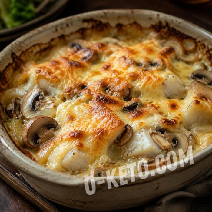 Fish Casserole with Mushroom Béchamel Fish Casserole with Mushroom Béchamel