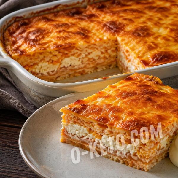 Рецепты на кето: Морковная запеканка с молоком и яйцами
