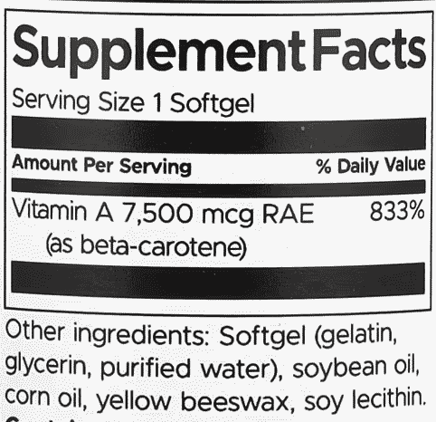 Swanson,-Beta-Carotene,-25,000-IU-(7,500-mcg-RAE),-300-Softgels-