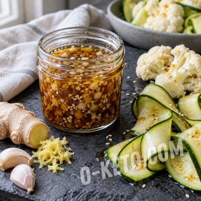 Keto Ginger Sesame Marinade