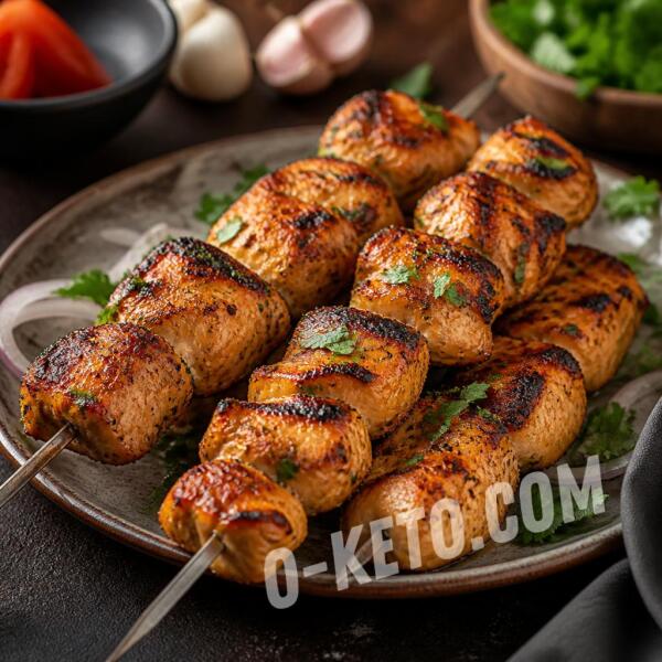 Keto recipes: Chicken Shashlik Keto recipes: Chicken Shashlik