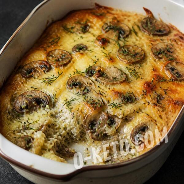 Keto recipes: Champignon Casserole