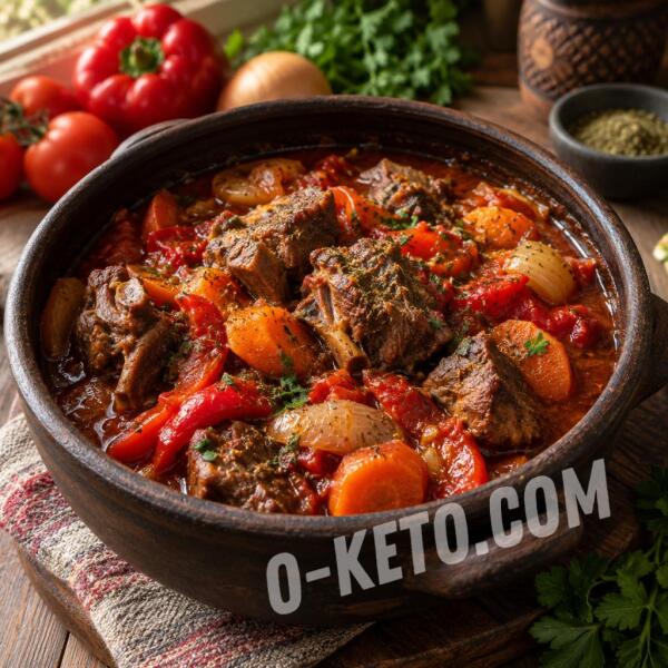Keto recipes: Lamb Stew with Vegetables and Khmeli-Suneli Keto recipes: Lamb Stew with Vegetables and Khmeli-Suneli