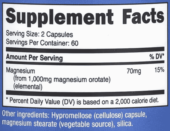 Nutricost,-Magnesium-Orotate,-1,000-mg,-120-Capsules-(500-mg-per-Capsule)-