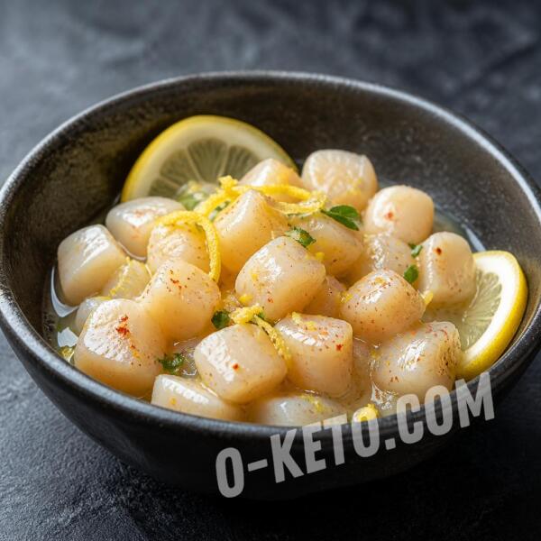 Rețete keto: Ceviche de scoici Saint-Jacques Rețete keto: Ceviche de scoici Saint-Jacques