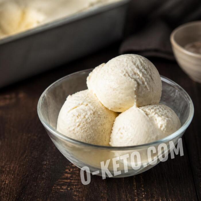 Homemade Sugar-Free Vanilla Ice Cream