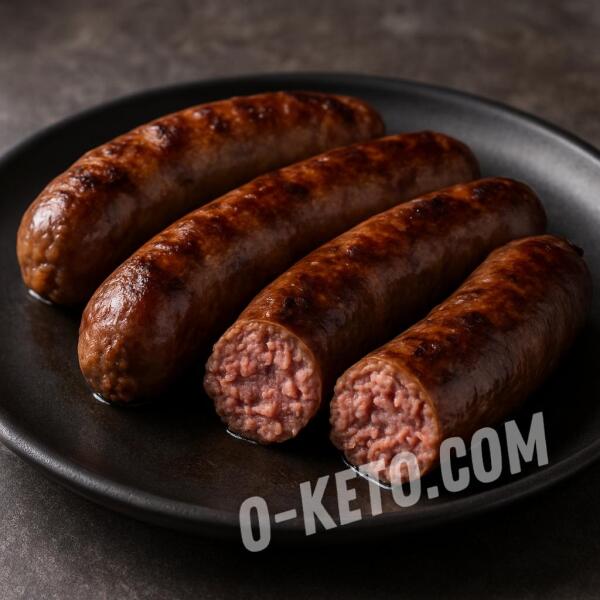 Keto recipes: Juicy Beef Sausages