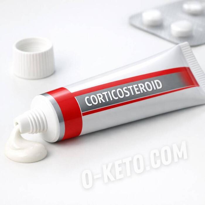 Why children should not be smeared with cream containing glucocorticosteroids.