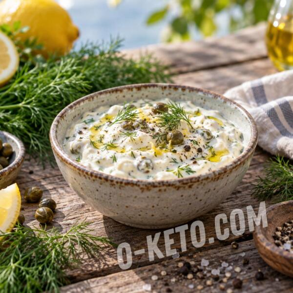 Keto recipes: Coconut Cream Tartar Sauce