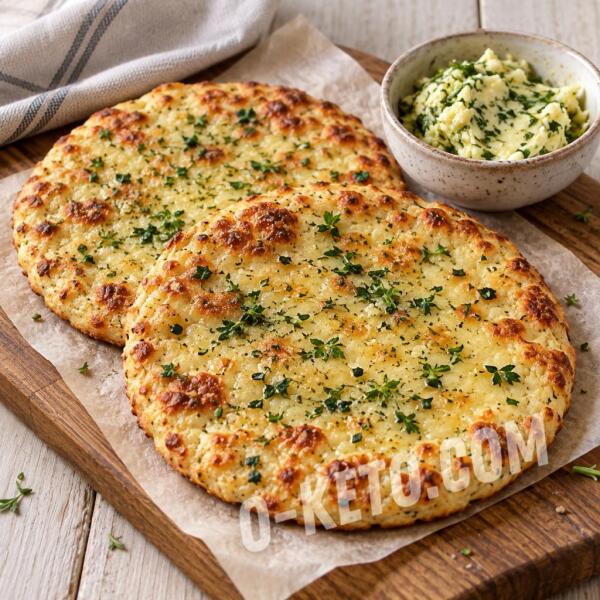 Keto recipes: Suluguni Cheese Flatbreads with Garlic Butter Keto recipes: Suluguni Cheese Flatbreads with Garlic Butter