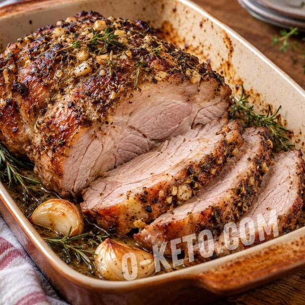 Rețete keto: Ceafă de porc la cuptor în pungă cu usturoi și ierburi Rețete keto: Ceafă de porc la cuptor în pungă cu usturoi și ierburi