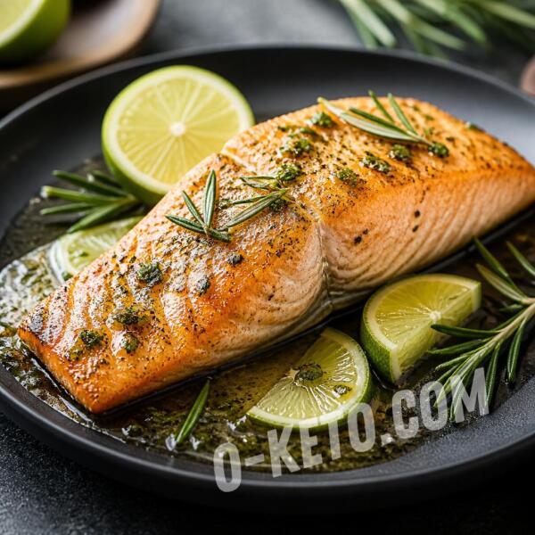 Keto recipes: Salmon with Lime Butter