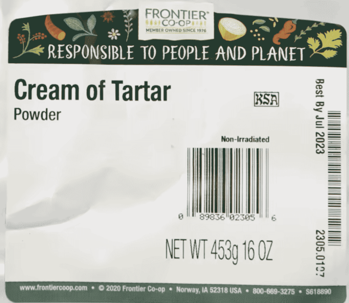 Frontier-Co-op,-Cream-of-Tartar-Powder,-16-oz-(453-g)-
