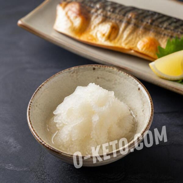 Keto recipes: Daikon Oroshi — Fresh Grated Daikon Sauce Keto recipes: Daikon Oroshi — Fresh Grated Daikon Sauce