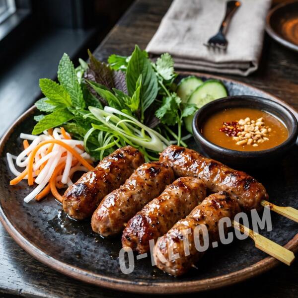 Rețete keto: Carnaciori vietnamezi din porc Nem nuong