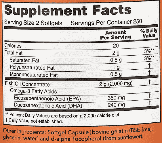 NOW-Foods,-Omega-3-Fish-Oil,-2,000-mg,-500-Softgels-(1,000-mg-per-Softgel)- NOW-Foods,-Omega-3-Fish-Oil,-2,000-mg,-500-Softgels-(1,000-mg-per-Softgel)-