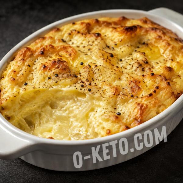 Keto recipes: Onion Soufflé Keto recipes: Onion Soufflé