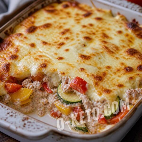 Rețete keto: Budincă de curcan cu legume