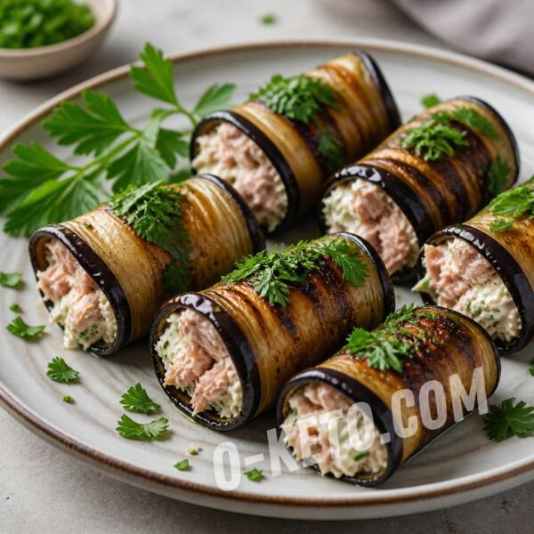 Rețete keto: Rulouri de vânătă cu umplutură de ton Rețete keto: Rulouri de vânătă cu umplutură de ton