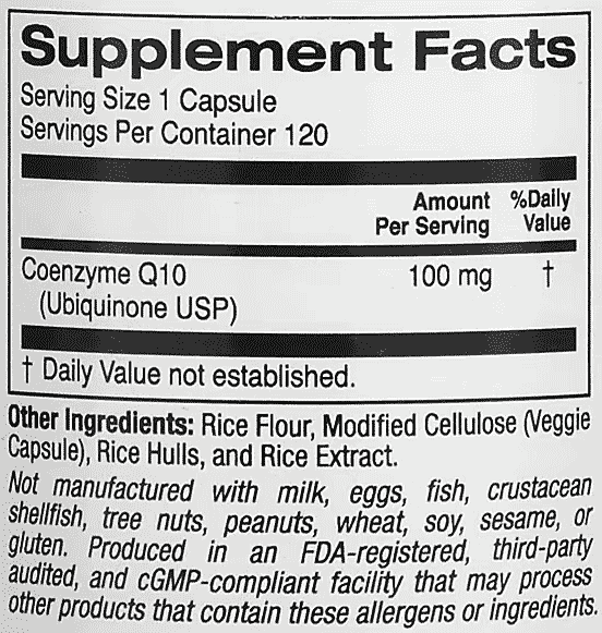 Lake-Avenue-Nutrition,-CoQ10,-USP-Grade-Ubiquinone,-100-mg,-120-Veggie-Capsules-