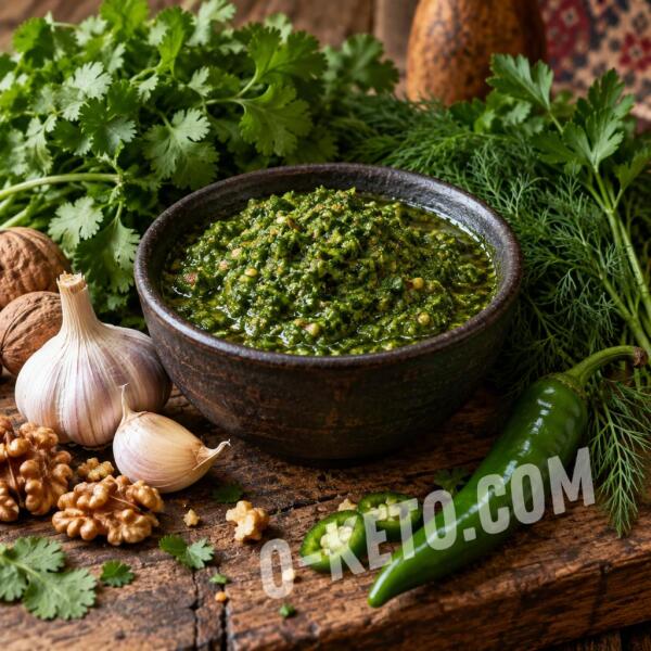 Keto recipes: Green Adjika Keto recipes: Green Adjika