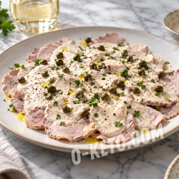 Keto recipes: Veal in Tuna Sauce