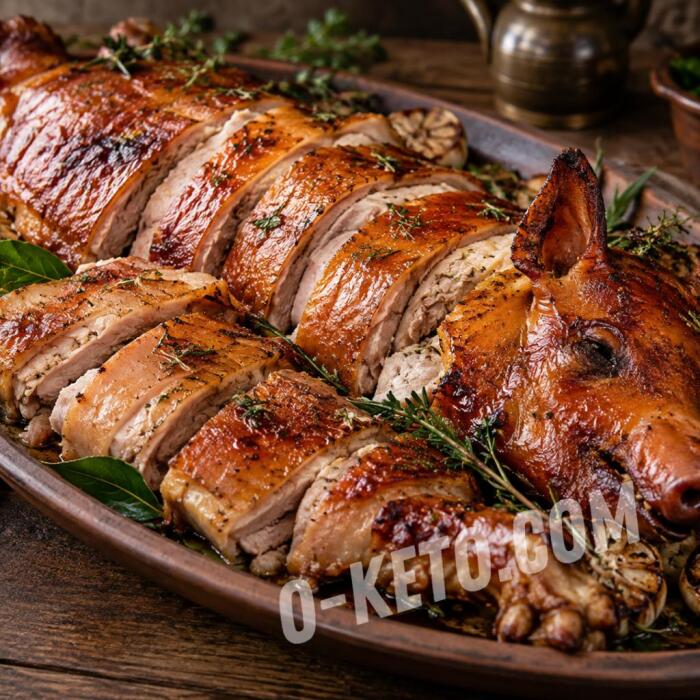 Suckling Pig with Cosido Suckling Pig with Cosido