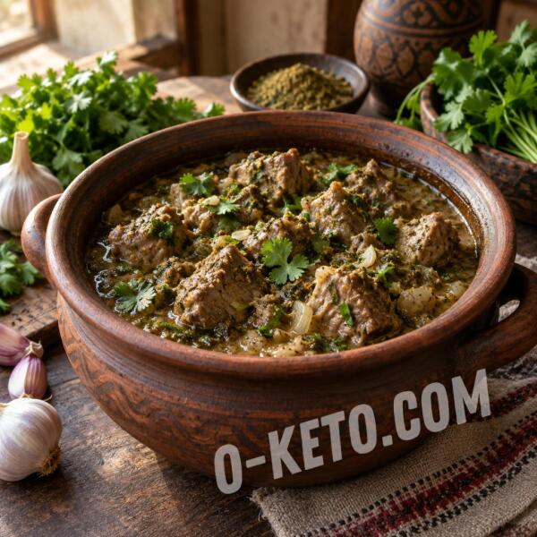 Keto recipes: Veal Stew with Cilantro and Garlic Keto recipes: Veal Stew with Cilantro and Garlic