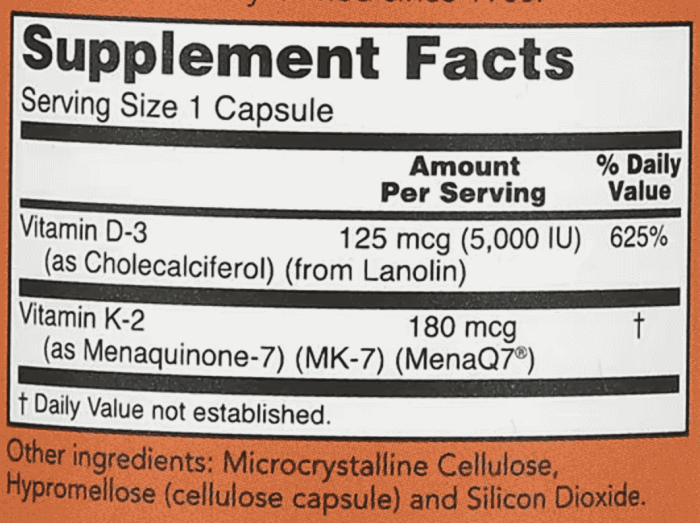 _NOW-Foods,-Mega-D-3-&-MK-7,-120-Capsules-