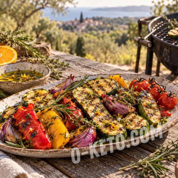 Keto recipes: Provençal Marinade for Grilled Vegetables
