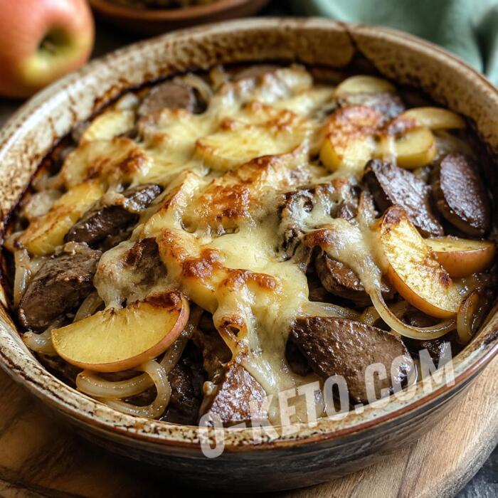 Beef Liver and Apple Casserole Beef Liver and Apple Casserole