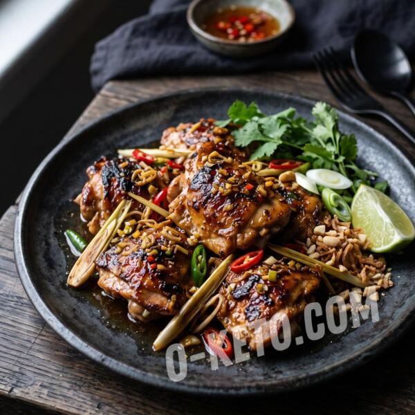 Rețete keto: Pui cu lemongrass si chili in stil vietnamez