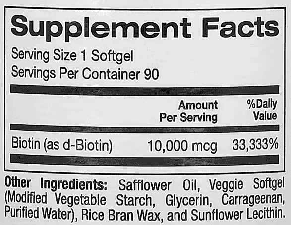 California-Gold-Nutrition,-Biotin,-10,000-mcg,-90-Softgels-