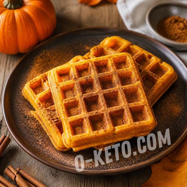 Keto recipes: Pumpkin Waffles Keto recipes: Pumpkin Waffles