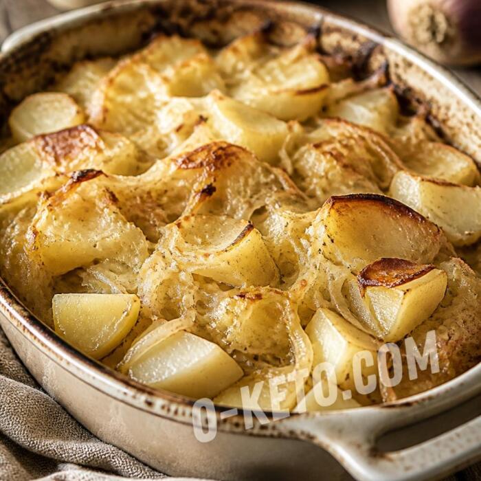 Turnip with Sauerkraut Casserole Turnip with Sauerkraut Casserole