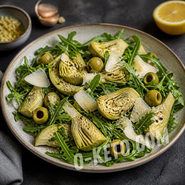 Marinated Artichoke Salad with Parmesan Marinated Artichoke Salad with Parmesan