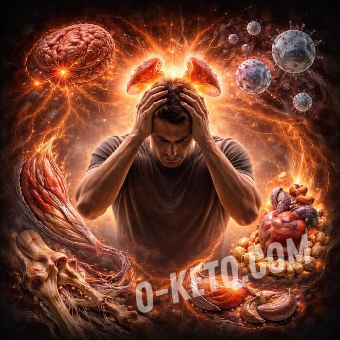 Why is chronically high cortisol dangerous?