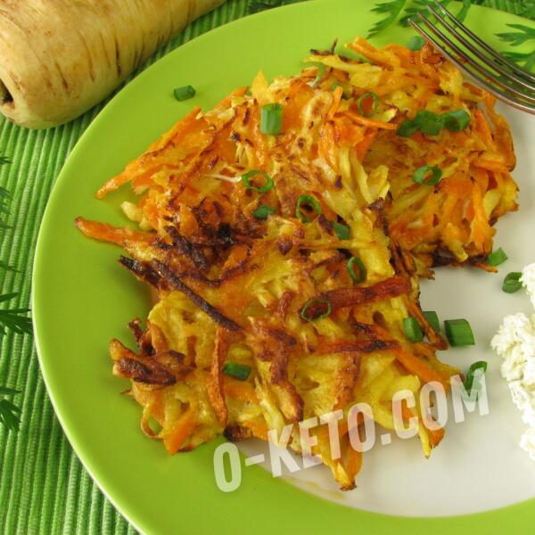 Keto recipes: Parsnip pancakes Keto recipes: Parsnip pancakes