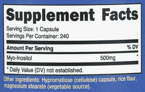 Nutricost,-Inositol,-500-mg,-240-Capsules- Nutricost,-Inositol,-500-mg,-240-Capsules-