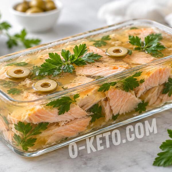 Рецепты на кето: Заливное из форели