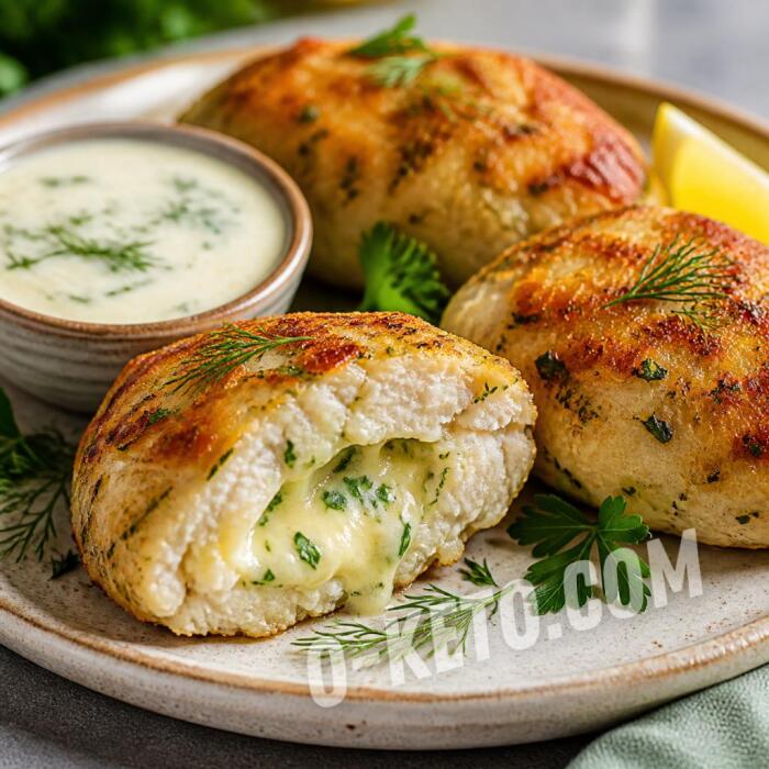 Рыбные зразы с сырной начинкой