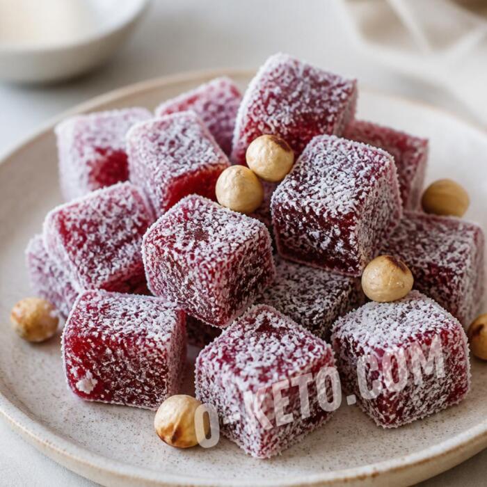 Cherry rahat lokum Cherry rahat lokum